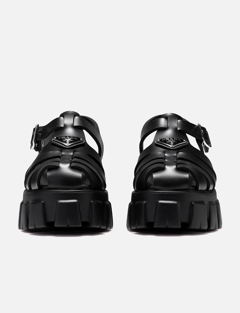 Prada Cloudbust Nastro Sandals - ShopStyle