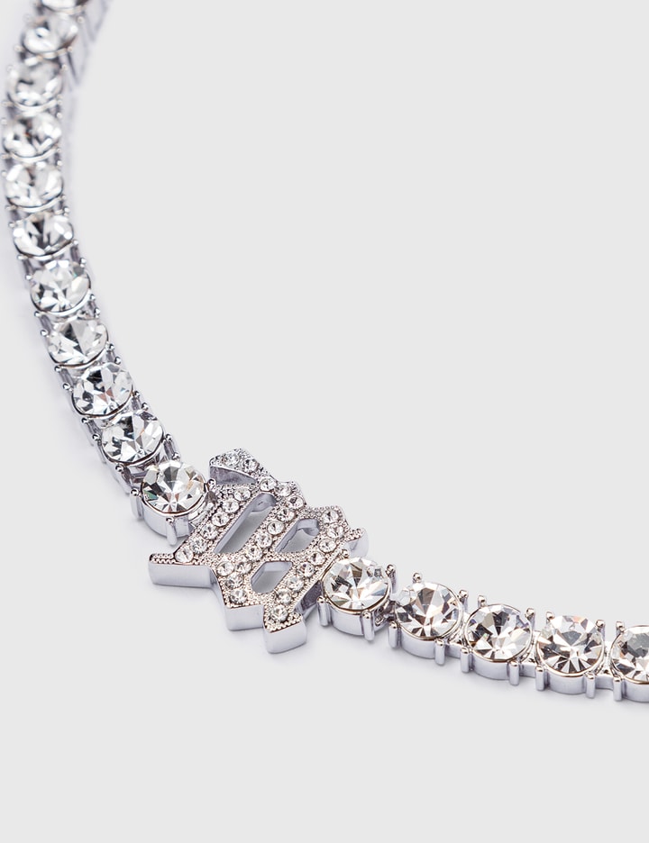 Crystal Embellished Monogram Necklace Placeholder Image
