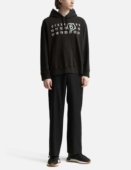 MM6 Maison Margiela - ナンバーロゴ パーカー | HBX - ハイプビースト 