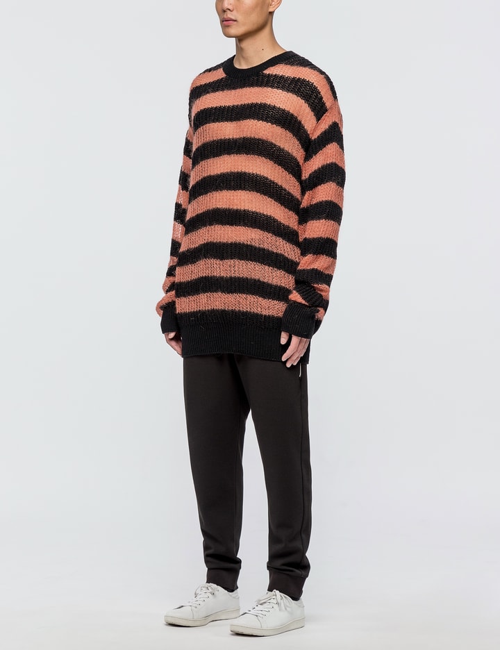Graphic Jacquard Knit Sweater Placeholder Image