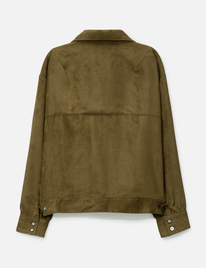 VEGAN SUEDE SHIRT JACKET Placeholder Image