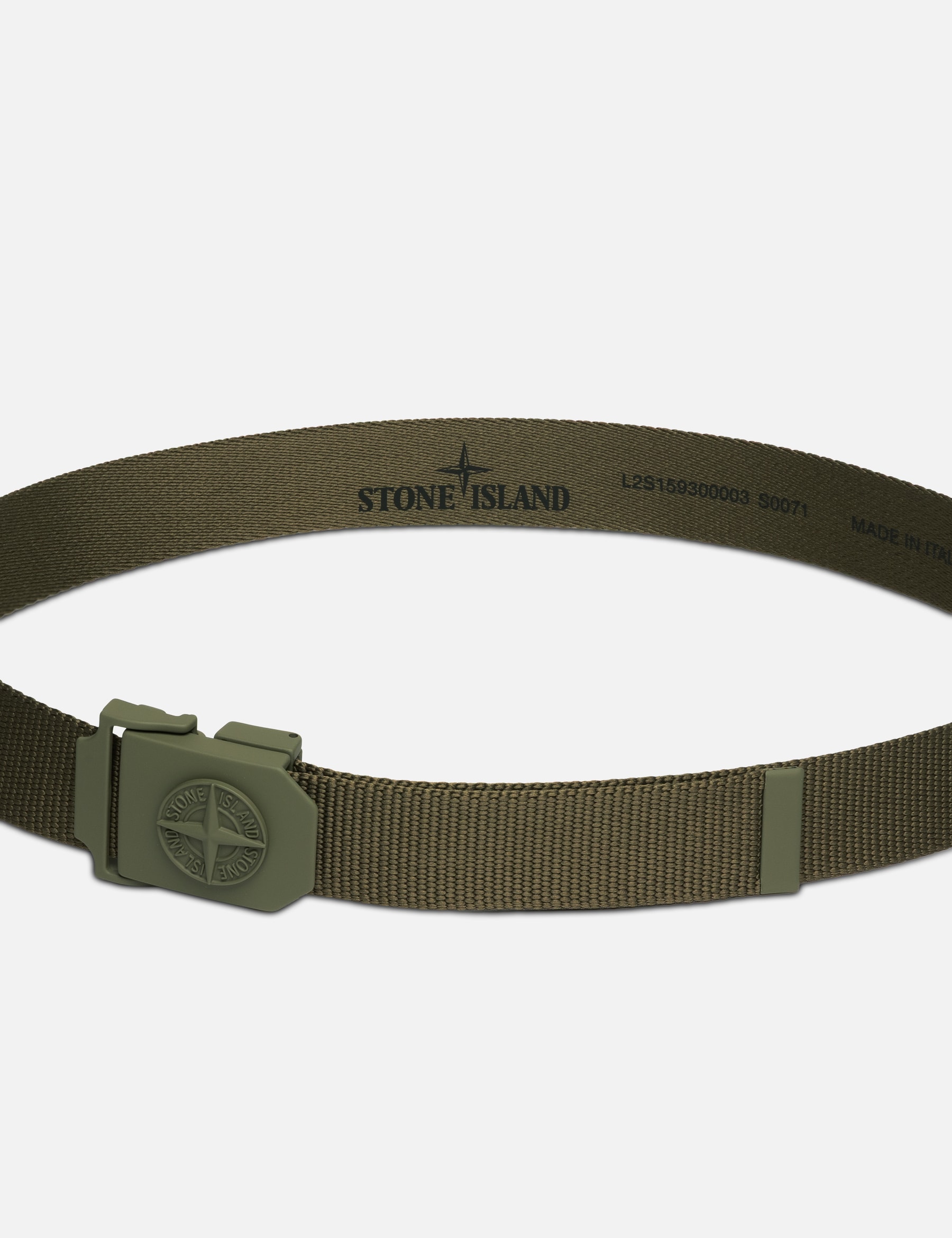 Nylon Tape Belt With Compass Logo Buckle view 11