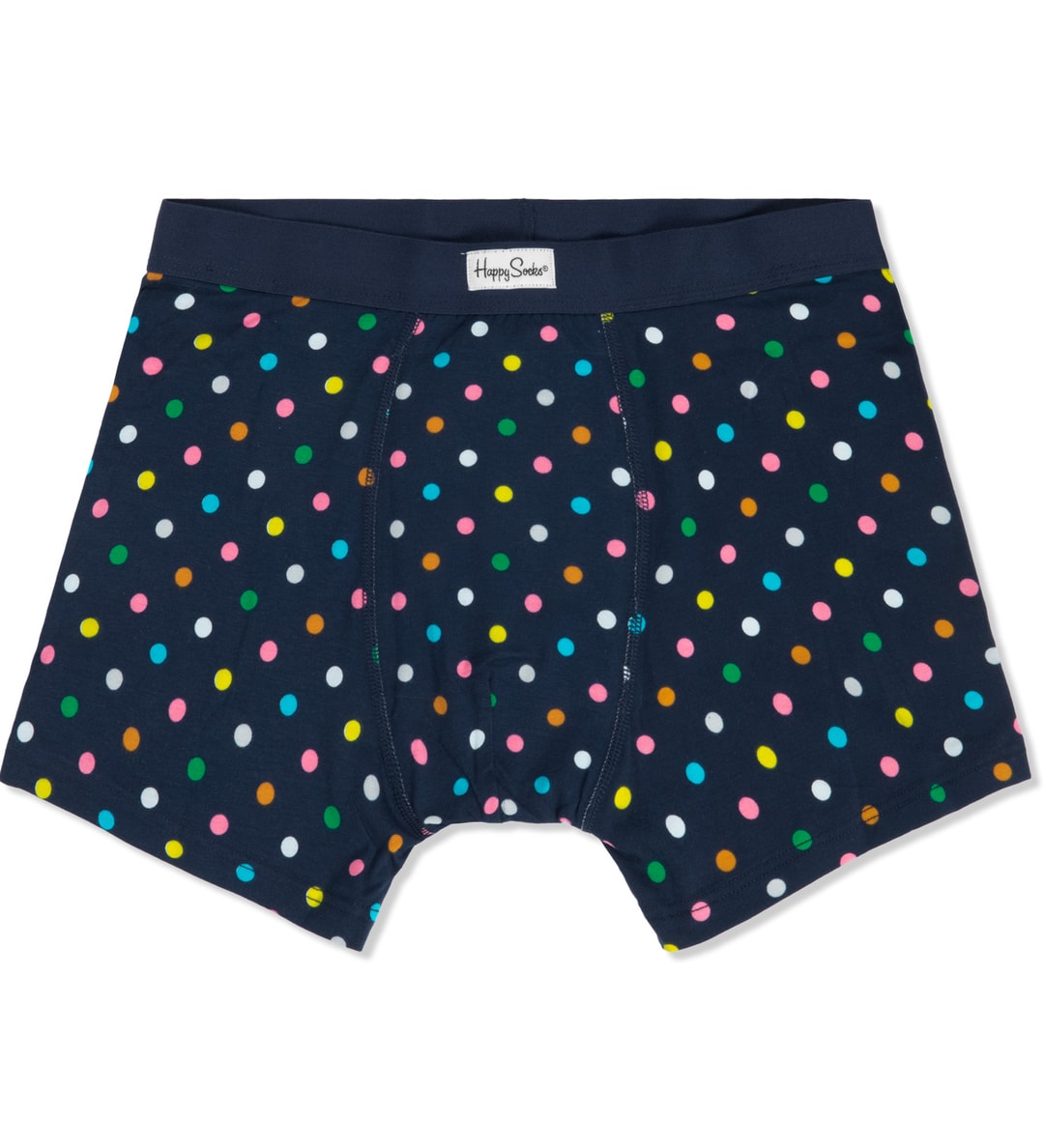 Happy Socks - Blue/Green/Orange/Pink/White/Yellow Dot Boxer Briefs