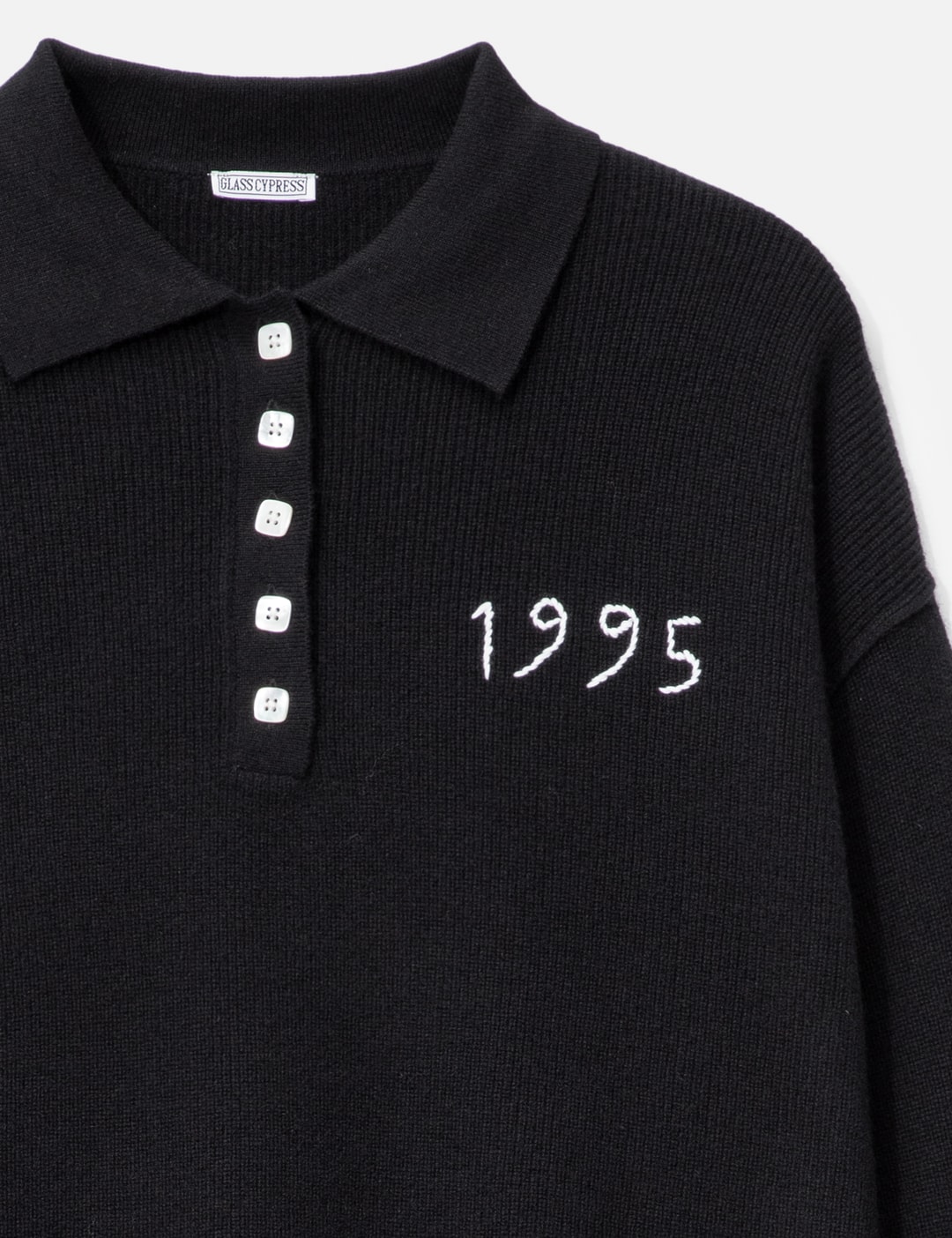 Black 1995 Knit Polo view 18