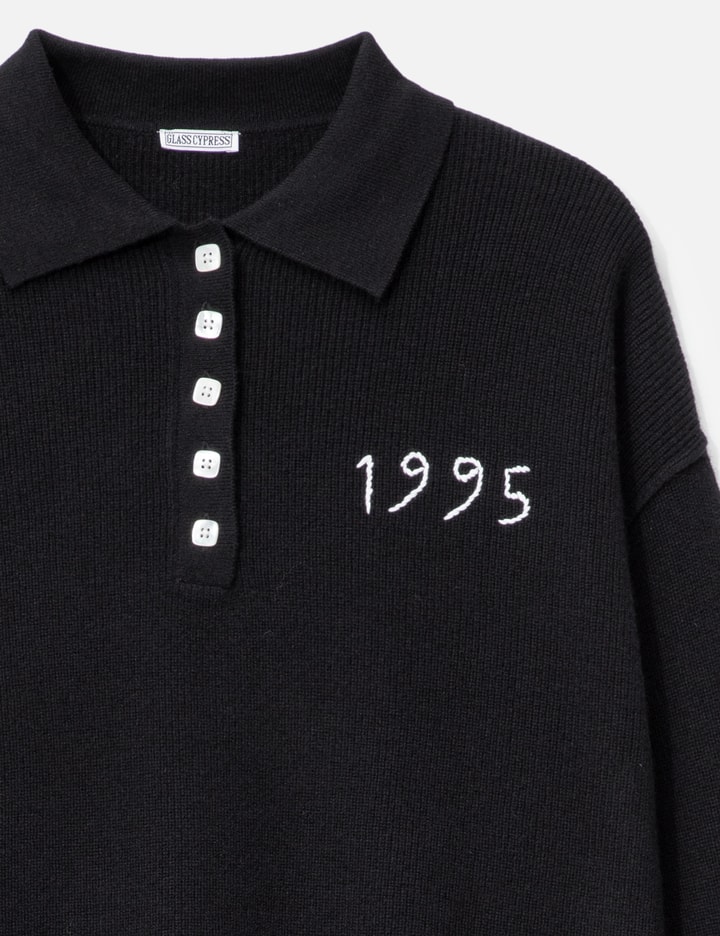 Black 1995 Knit Polo Placeholder Image