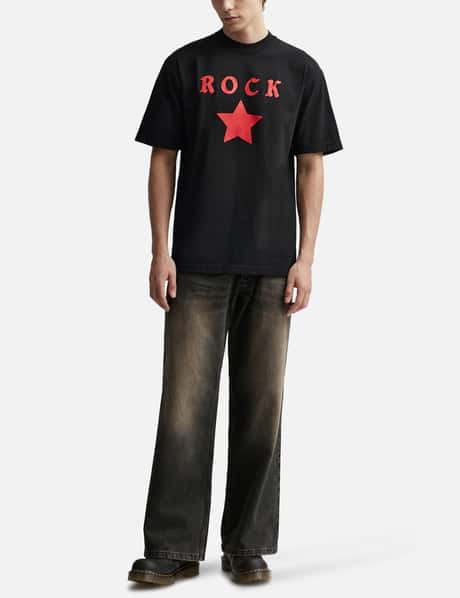 Rockstar Ready: Boys' Black Jeans with Cool Chain