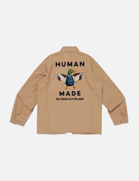 Human Made - Washed Duck Coverall Jacket | HBX - Globally Curated 