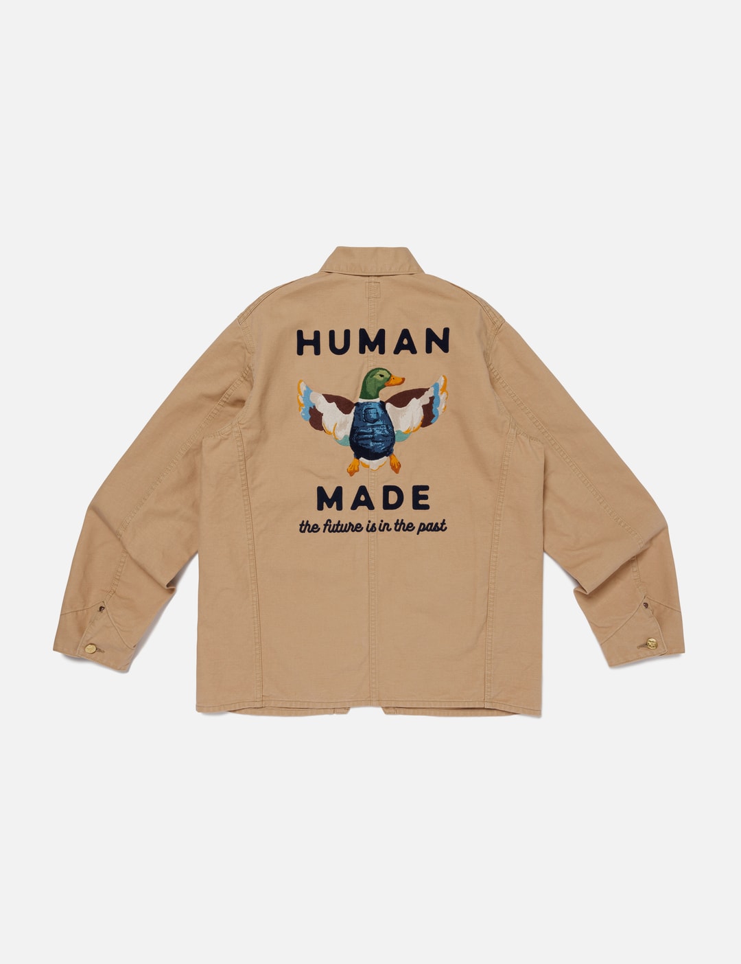 Washed Duck Coverall Jacket view 6