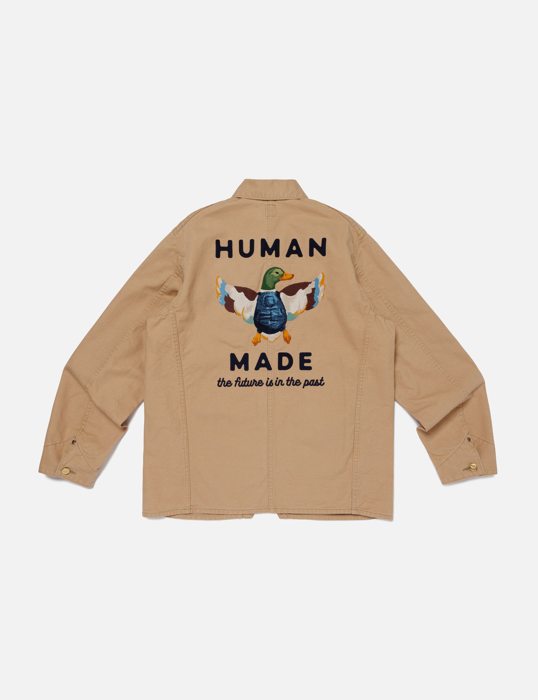 Washed Duck Coverall Jacket view 8