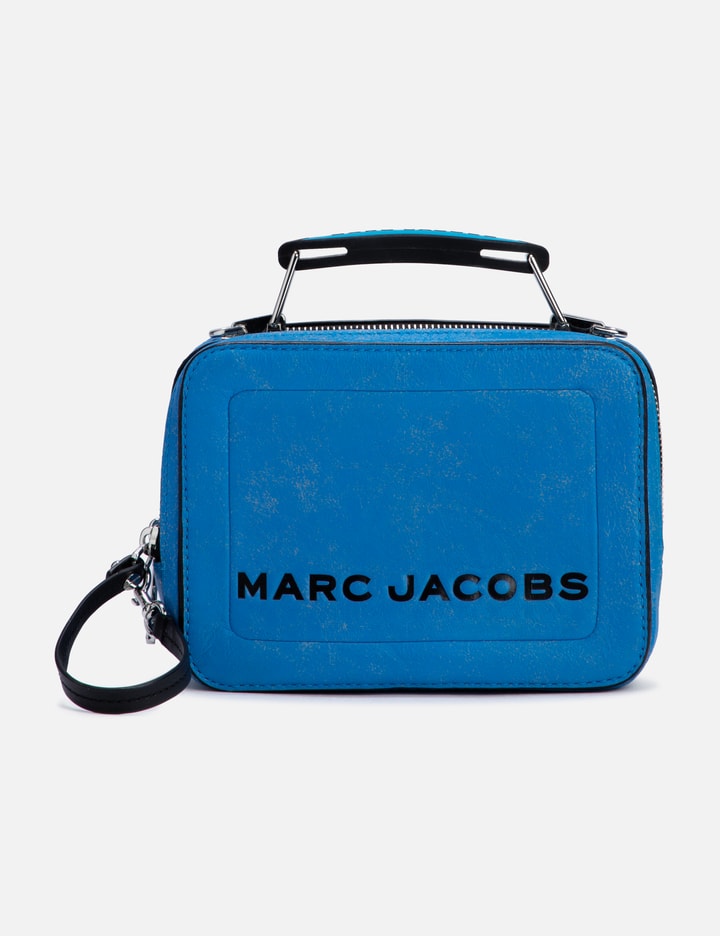 Marc Jacobs Textured Box Bag In Blue