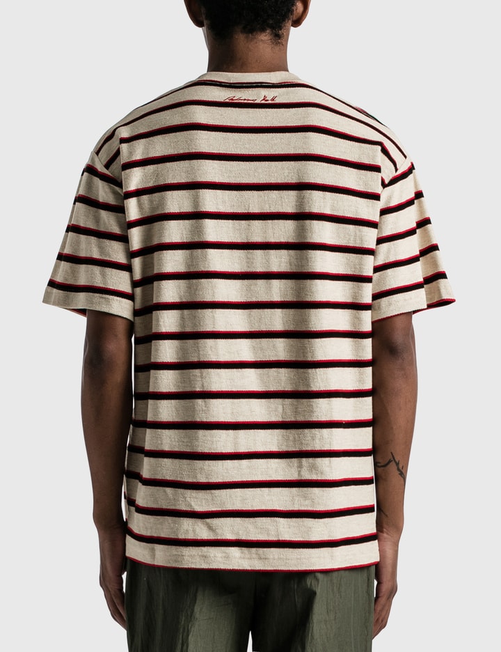 Unisex Andersson Bell Logo Stripe T-shirt Placeholder Image