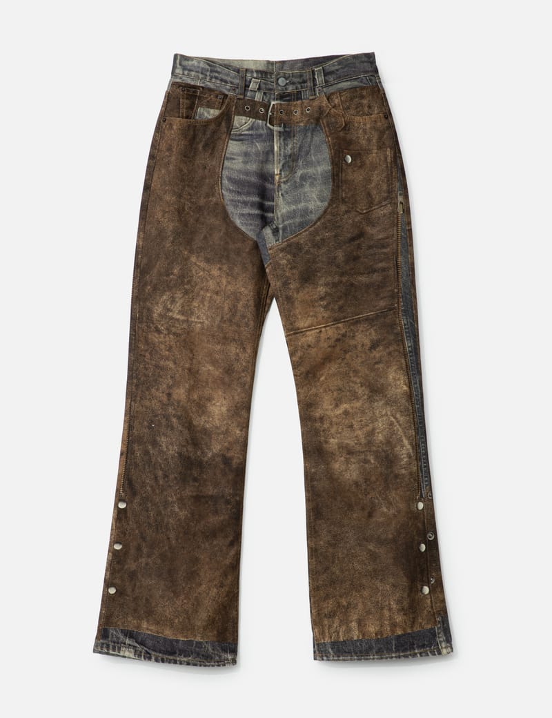 acne studios ルーズブーツカットジーンズ ダークブルー