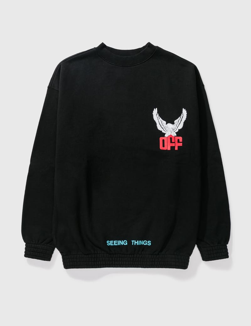 off white eagle sweatshirt