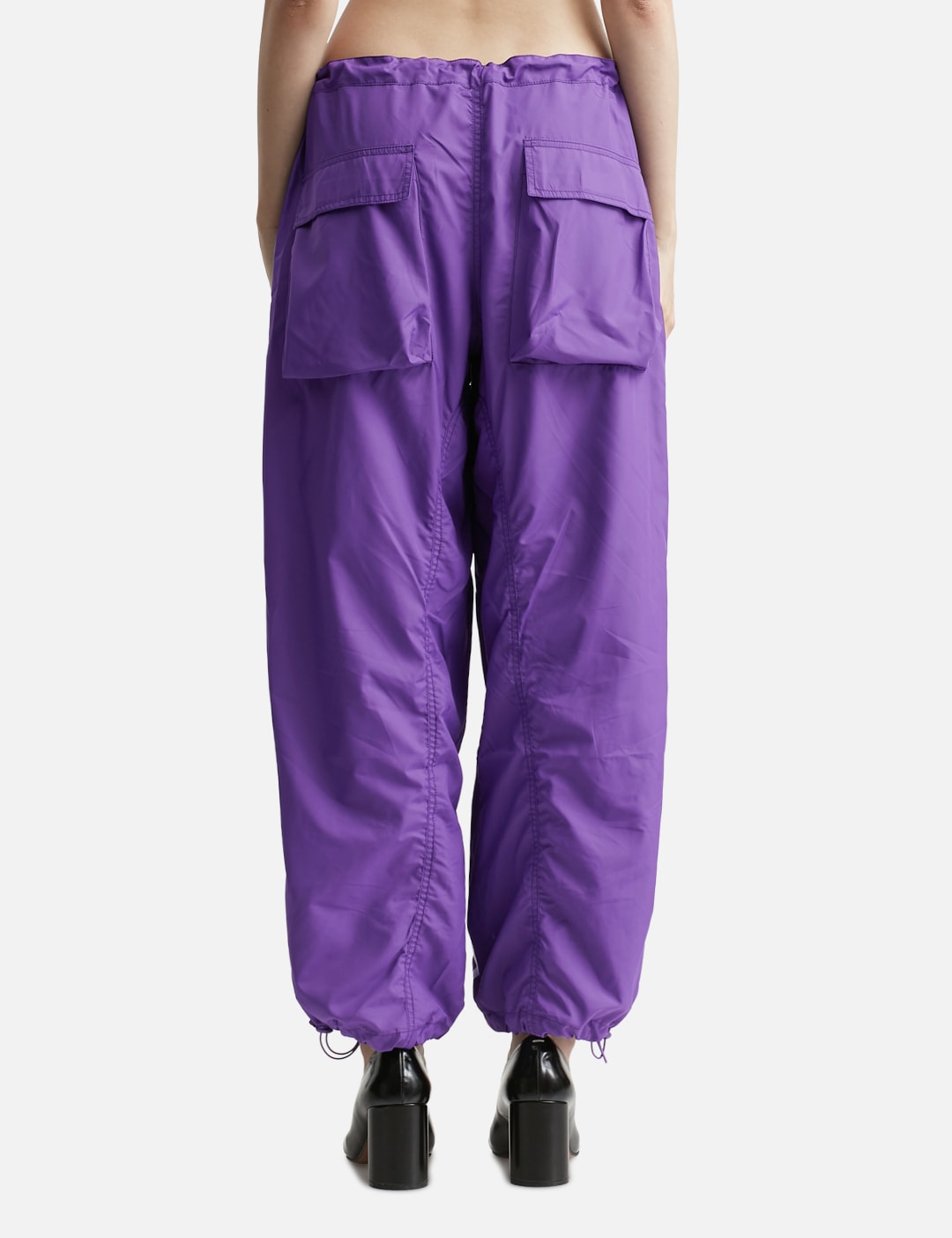 LETTERING PARACHUTE PANTS view 15