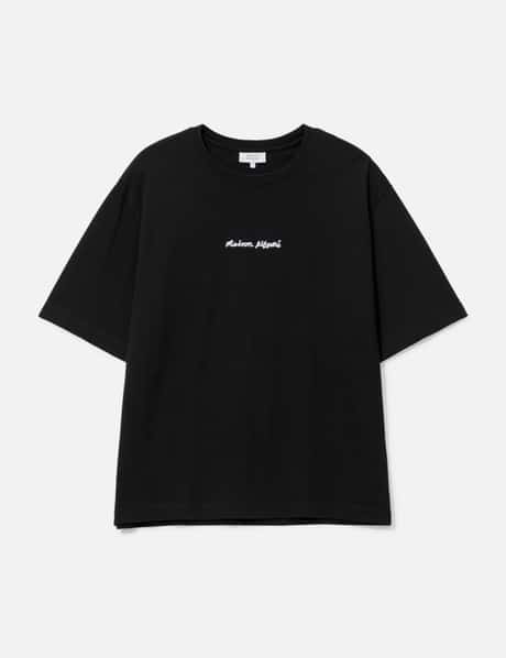 Maison Kitsuné MAISON KITSUNE EMBROIDERY OVERSIZE TEE-SHIRT