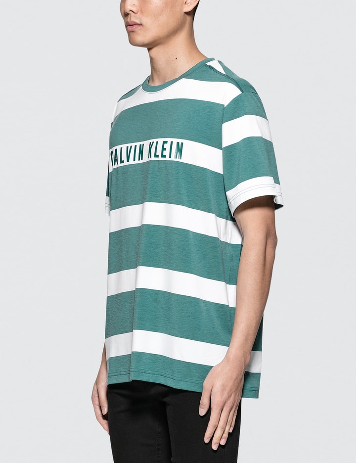 Stripe Print S/S T-Shirt Placeholder Image