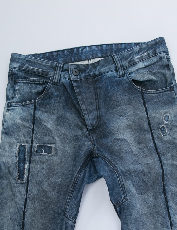 Destroyed Denim Washed Jeans Placeholder Image