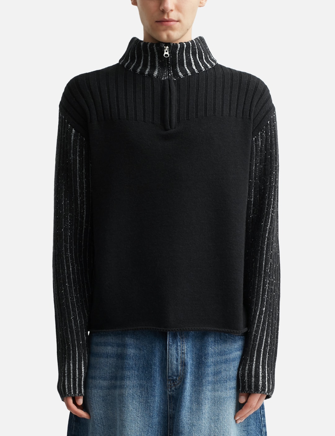 Stüssy - バーチカル ストライプ ニット クルー | HBX - ハイプ  