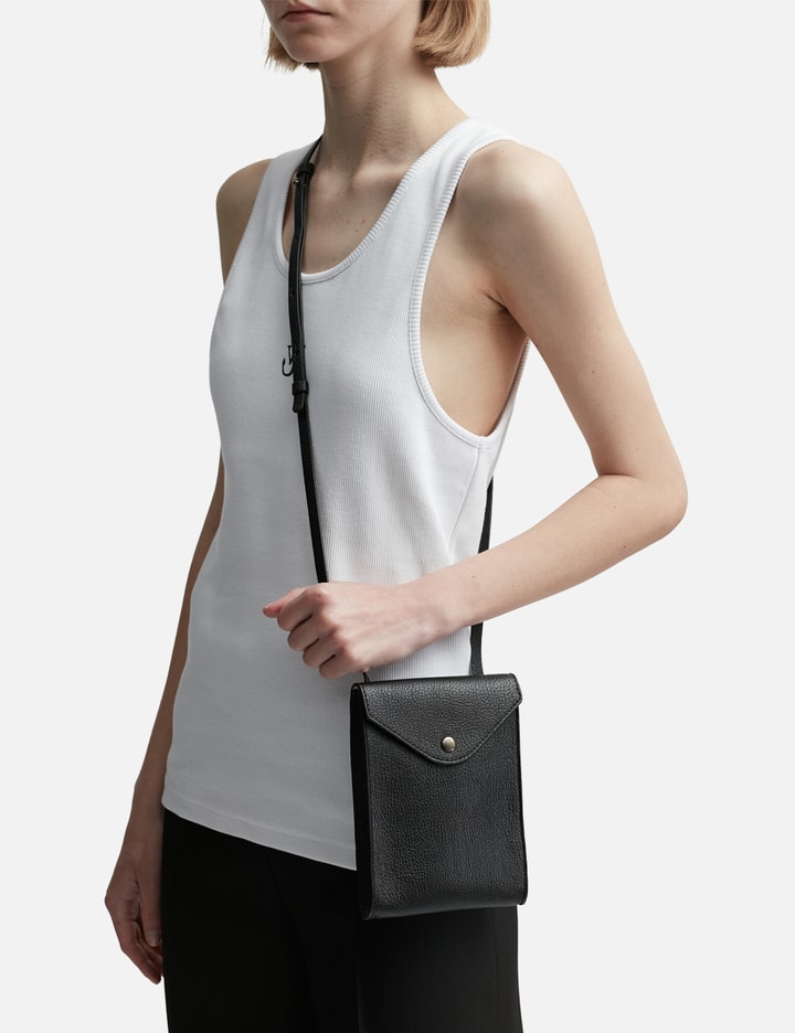 Shop Lemaire Enveloppe Mini Bag In Black