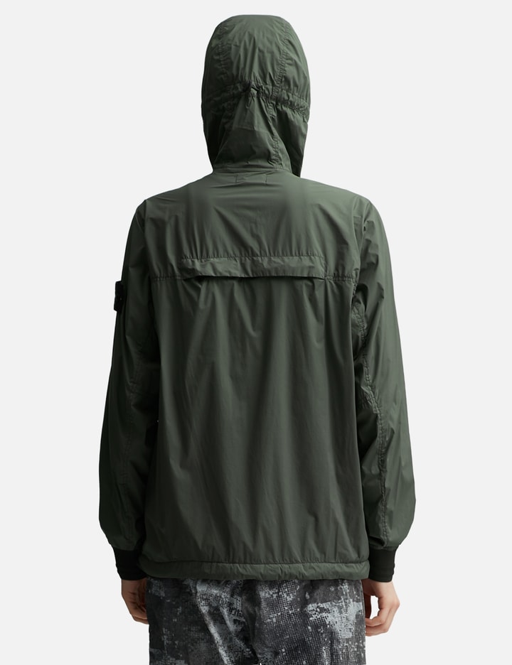 Shop Stone Island Skin Touch Nylon-tc­ - Packable Hooded Blouson In Green