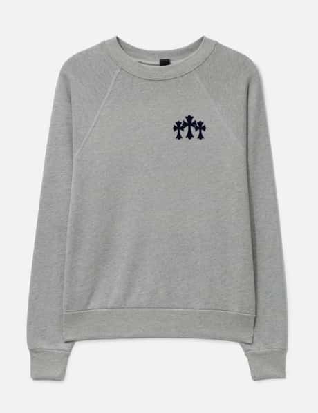 Chrome Hearts Cemetery Cross Crewneck Sweatshirt