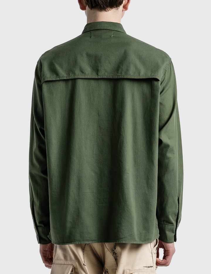 Reese Cooper コットン カーゴ プルオーバー ワークシャツ