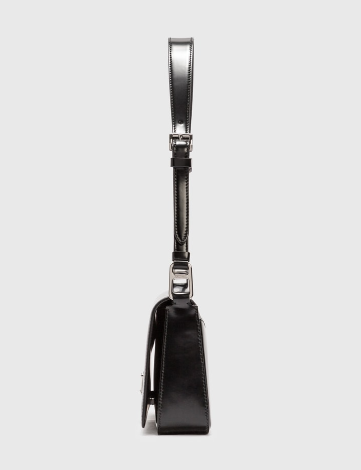 Prada - BRUSHED LEATHER SHOULDER BAG  HBX - Globally Curated Fashion and  Lifestyle by Hypebeast