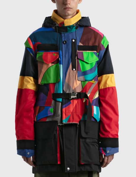 Sacai - KAWS Print Blouson | HBX