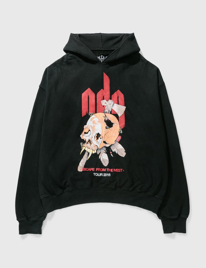 NID de GUÊPES PRINTED HOODED SWEATER Placeholder Image