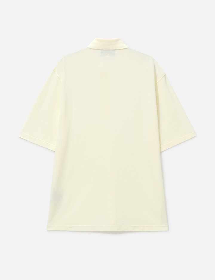 アミ パリス Ami De Coeur Super Lightweight Cotton Piqué Polo Shirt