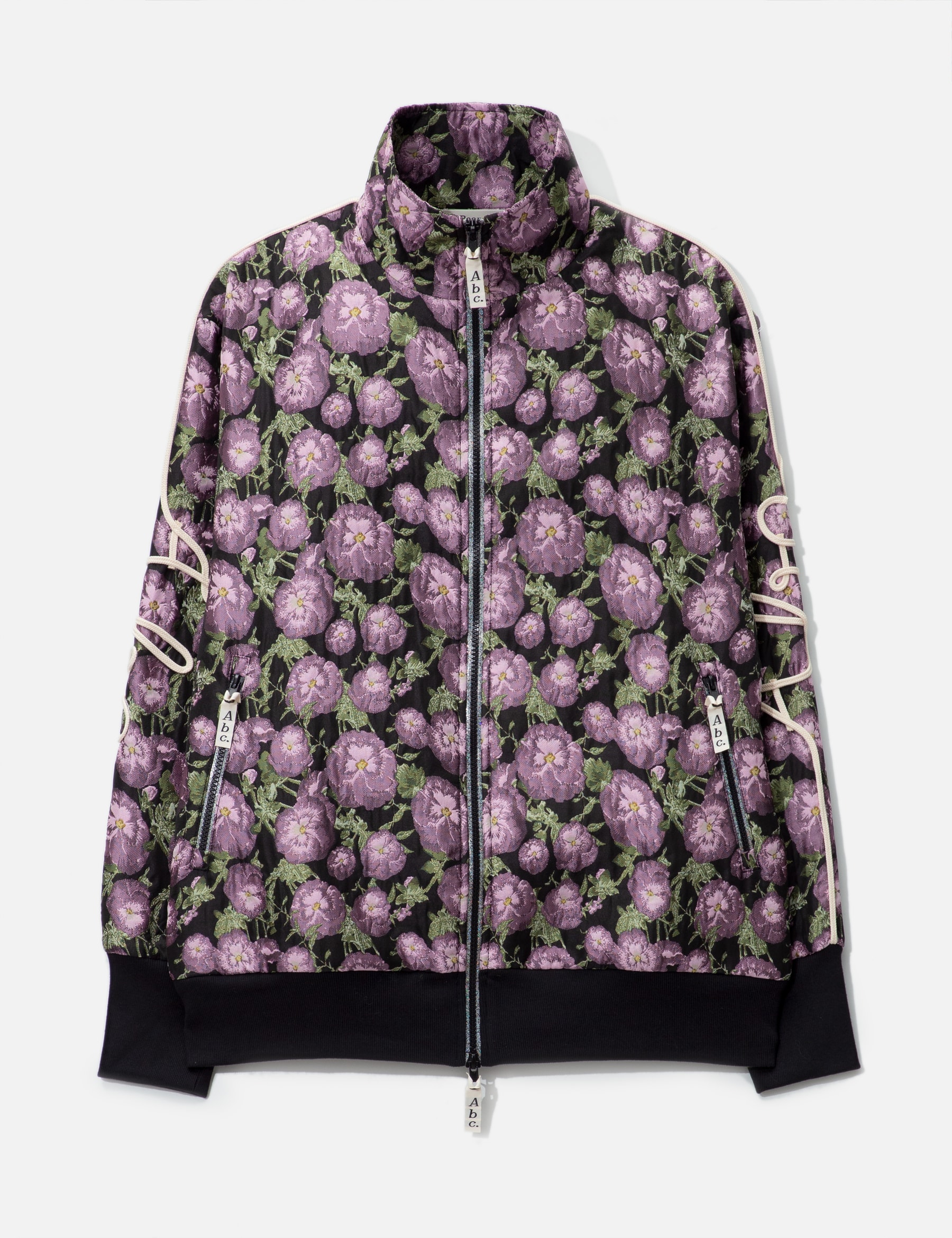 Abc. Floral Jacquard Soutache Track Jacket view 16