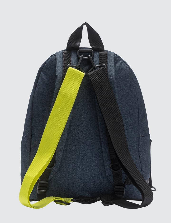 Msgm X Eastpak Denim Logo Backpack Placeholder Image
