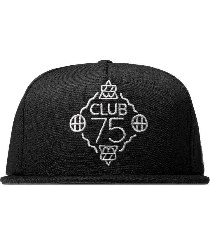 HUF x Club 75 Black Snapback Cap Placeholder Image