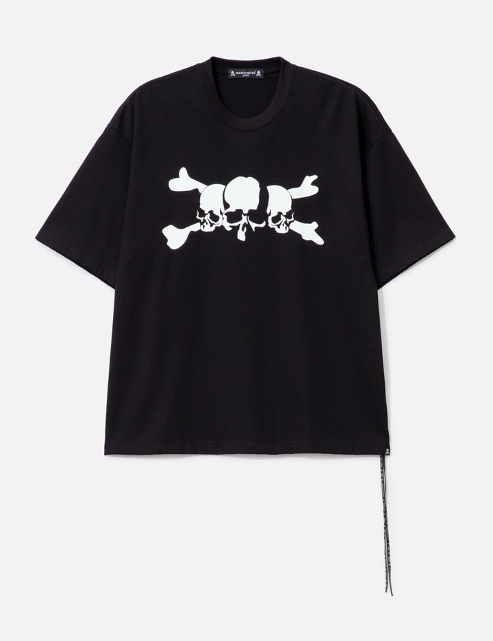 Boxy Asura Skull Short Sleeve T-shirt Placeholder Image
