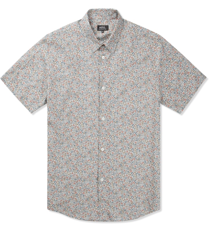 A.P.C x Liberty Multicolor Print SS Summer Shirt Placeholder Image