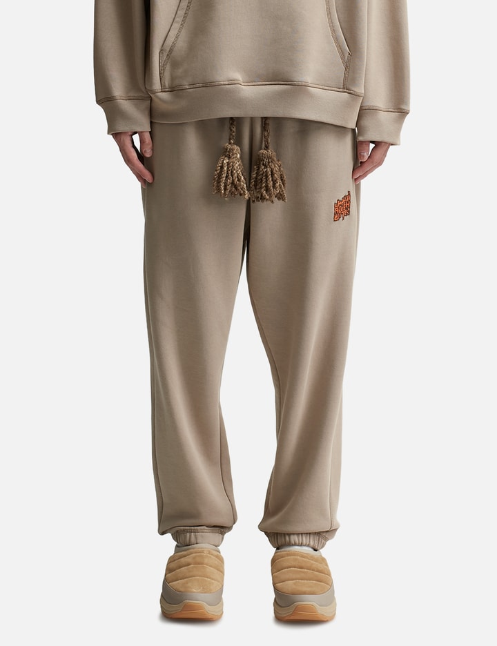 Tatreez Logo Contrast Stitched Lakiya Sweatpants Placeholder Image