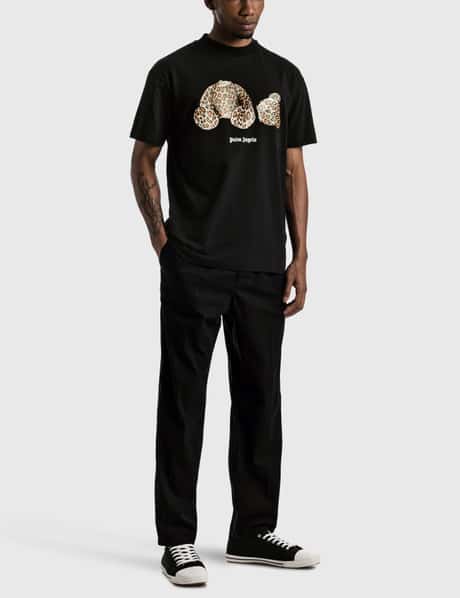 PALM ANGELS - Palm Bear Leopard T-Shirt Black