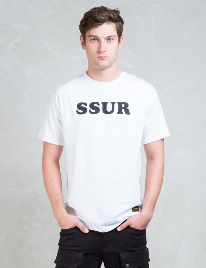 White SSUR Crew T-Shirt Placeholder Image