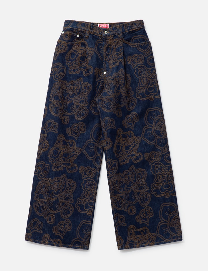 'KENZO VERDY MARKET' Baggy Fit Jeans Placeholder Image