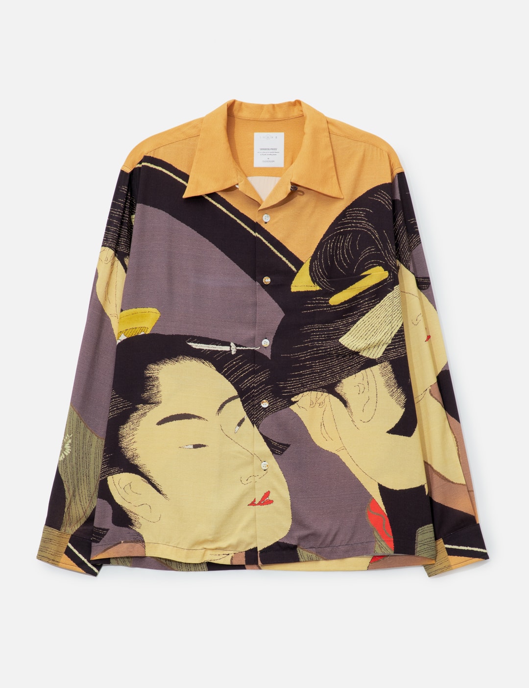 The Bijin At The Mirror Hawaiian Shirt view 7