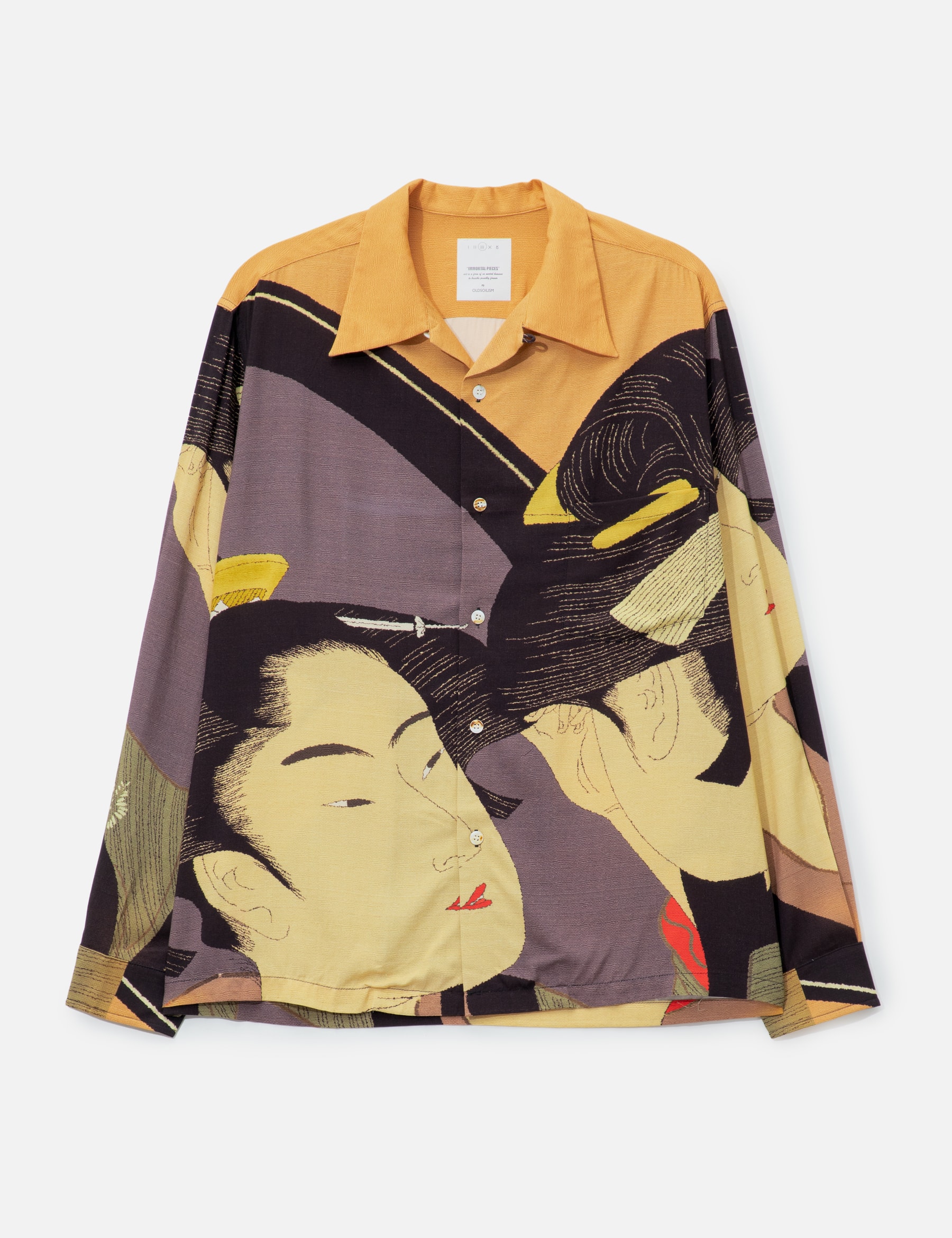 The Bijin At The Mirror Hawaiian Shirt view 16