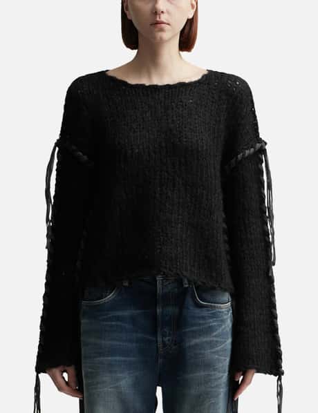 Acne Studios Lacing Knit Jumper