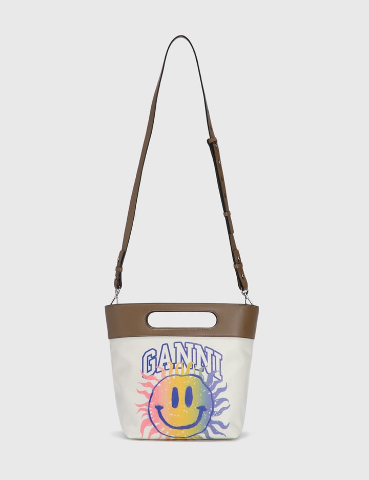 Ganni Small Canvas Tote Bag