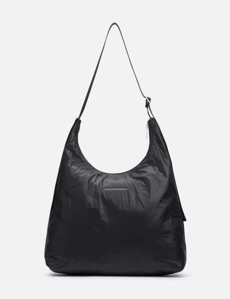 MM6 Maison Margiela - Crunched Nylon Shoulder Bag | HBX