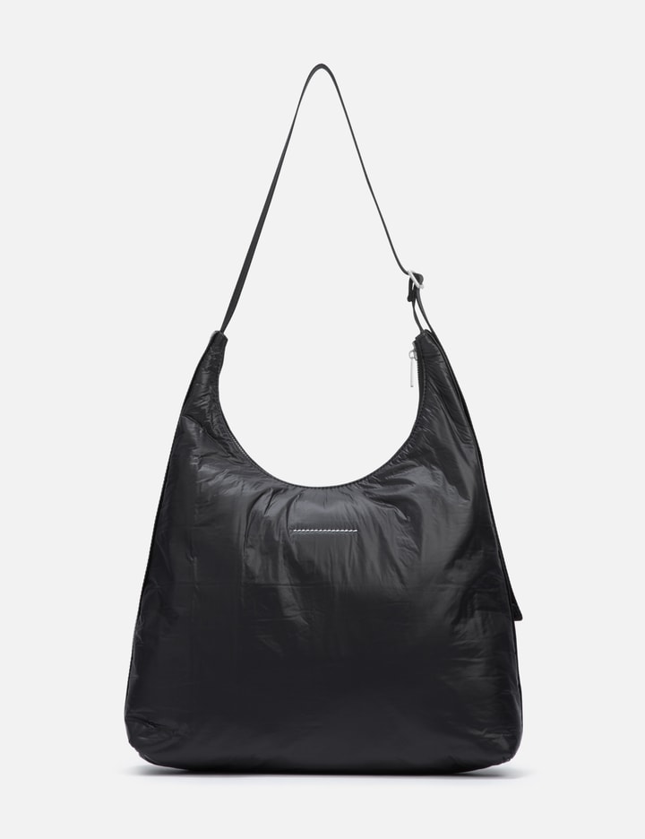 Crunched Nylon Shoulder Bag Placeholder Image