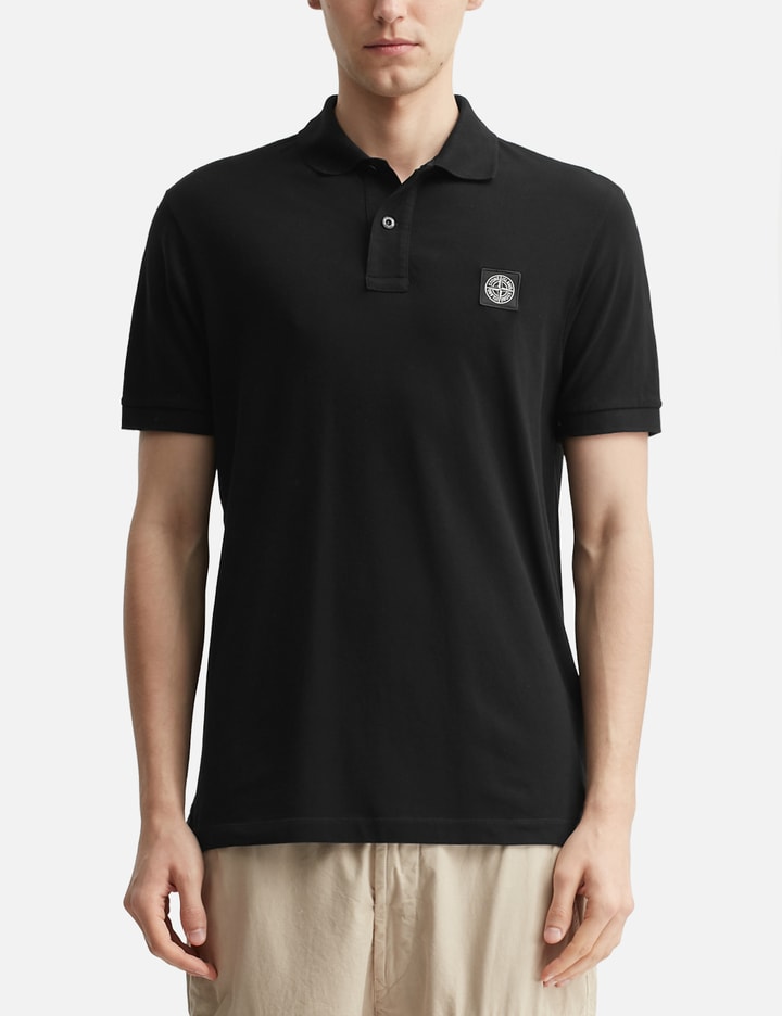 Stone Island Cotton-Blend Piqué Polo Shirt