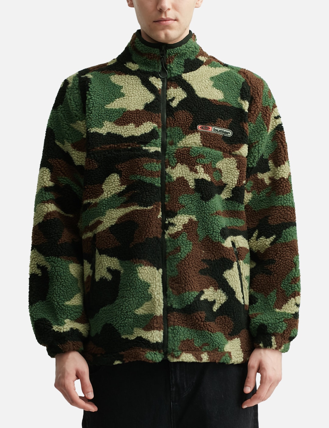 Camo Sherpa Jacket view 18