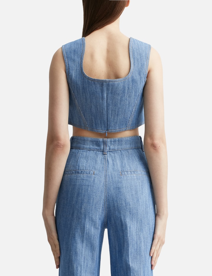 Bastia Curved Crop Top Placeholder Image