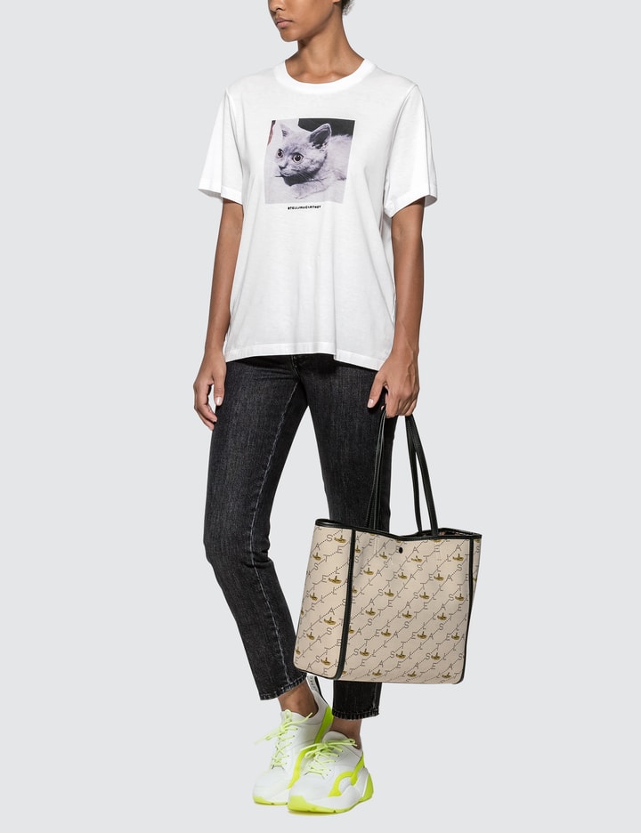 Cat Print T-shirt Placeholder Image