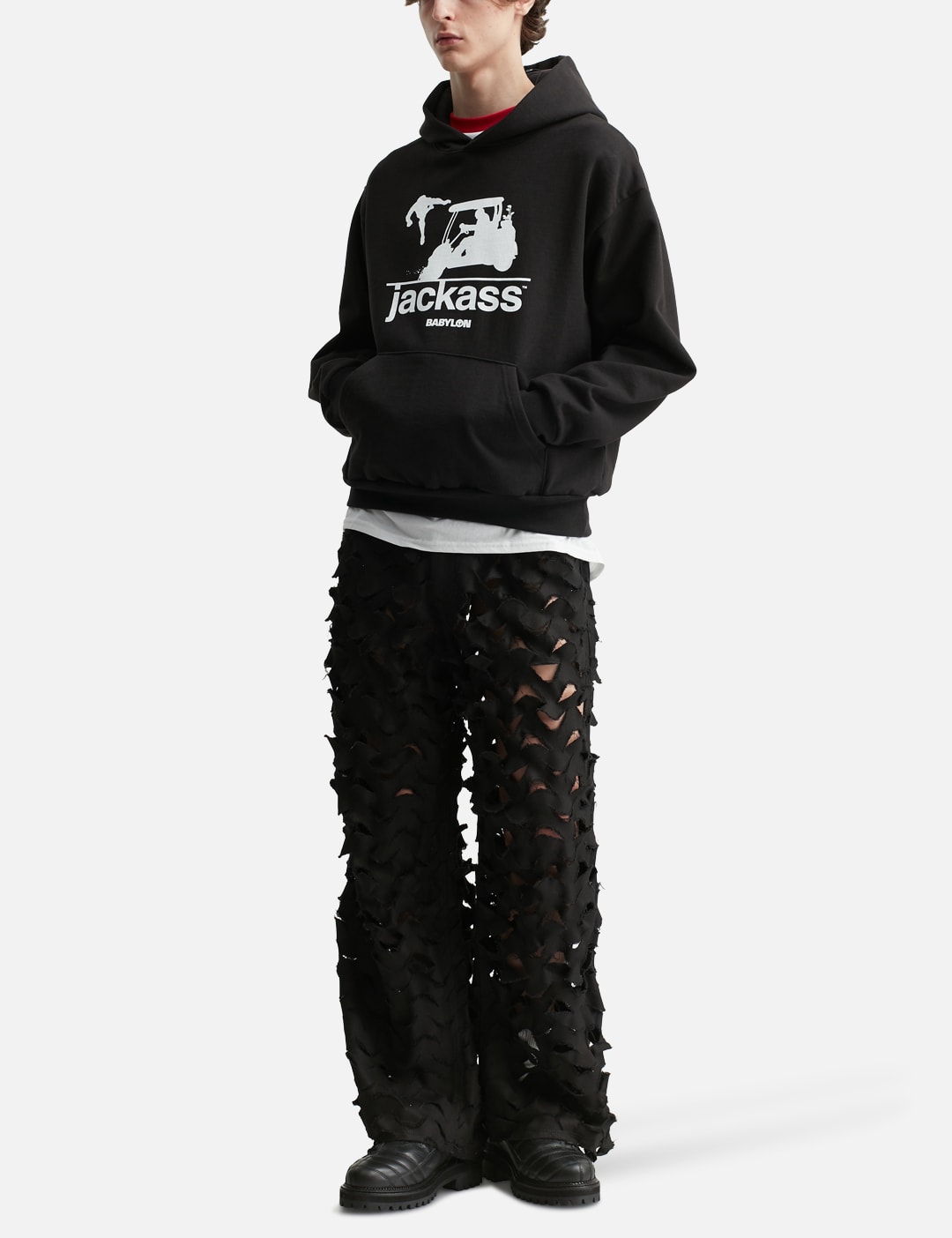 Jackass X Babylon Golf Cart Hoodie view 20
